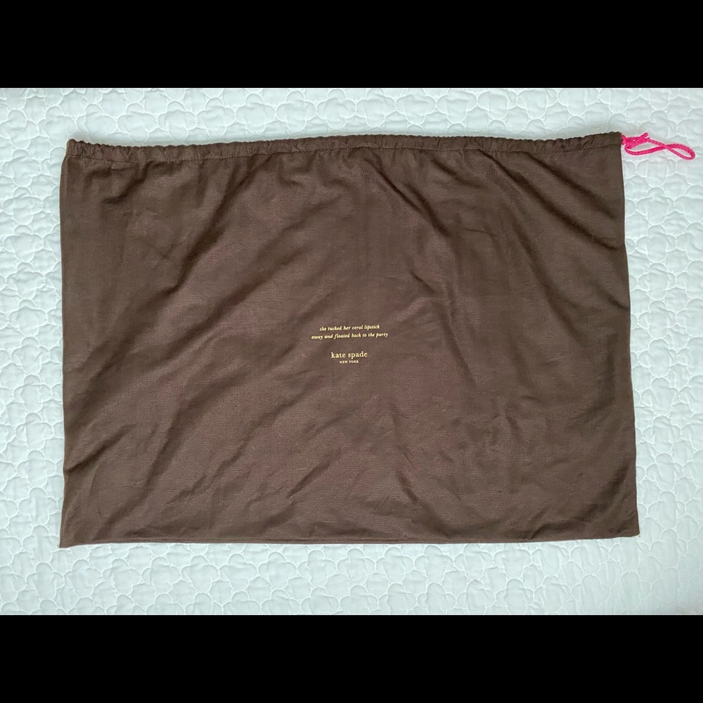 Large Kate Spade Dust Bag